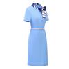 Trolman Women's French Style Formal Work Dress