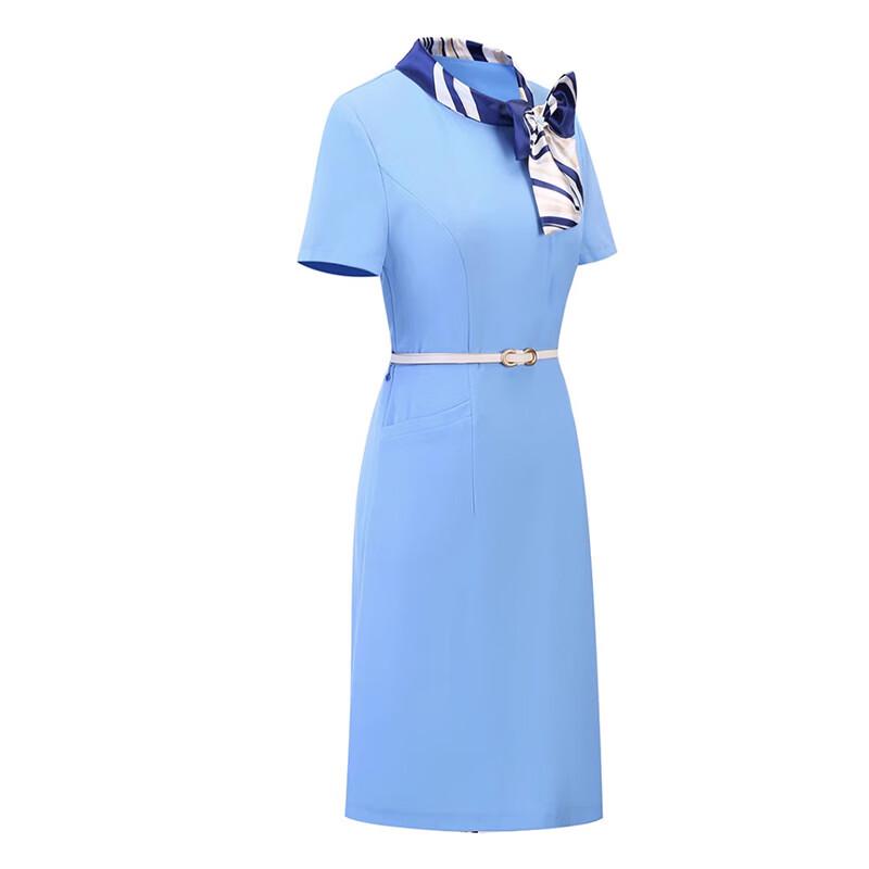 Trolman Women's French Style Formal Work Dress