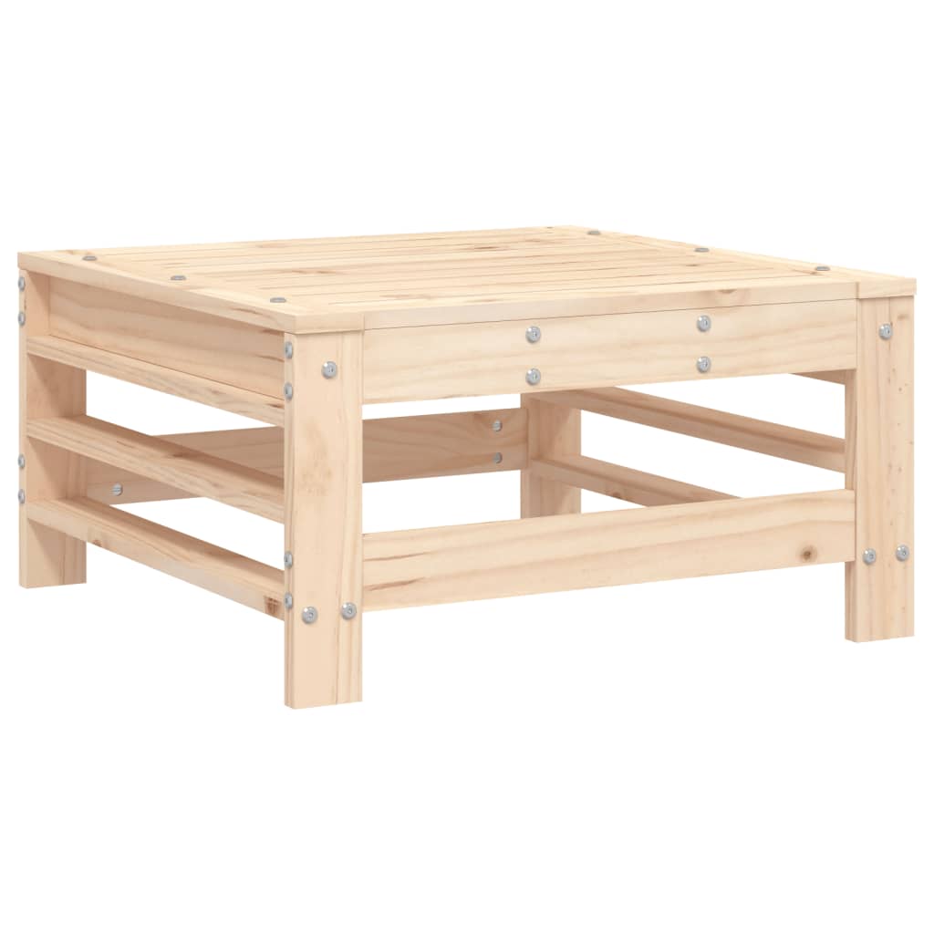 Garden Stool Solid Pine Wood