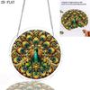 2D Flat - 1pc, 2D Flat, 2D Plane Acrylic Sun Catcher Window Hanging Decoration with Exquisite Peacocks Design, Suitable As Birthday Gift for Women, Me