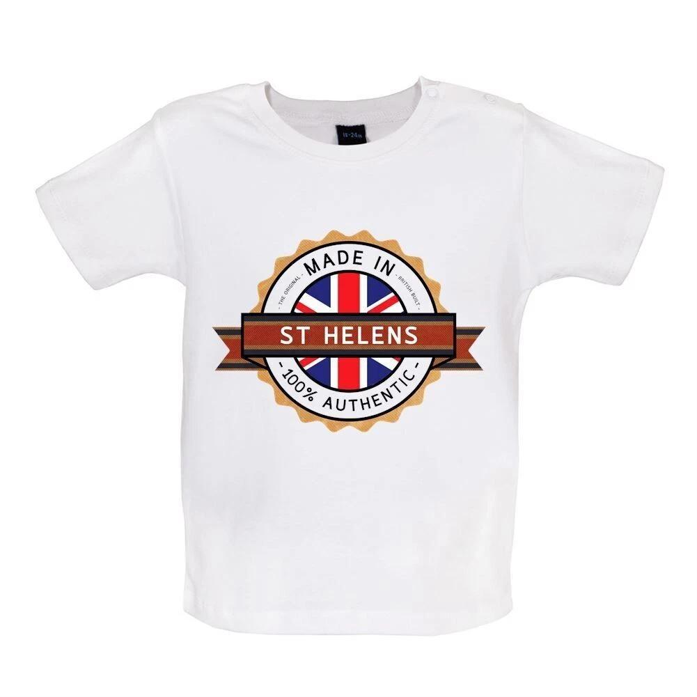 

Made In St Helens - Kids T-Shirt Tees Top - City Village Born Live Love 130