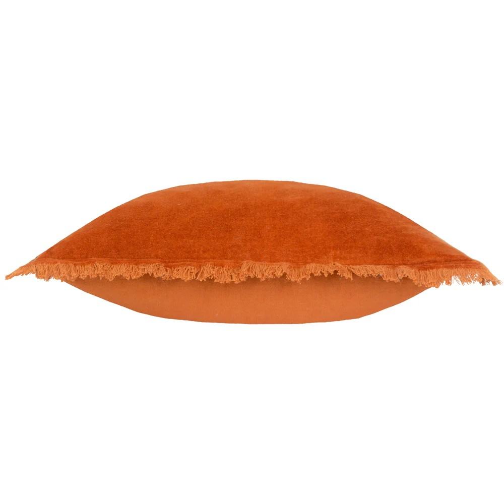 Yard Jaye Velvet Fringe Cushion Cover