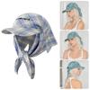 Plaids Stylish Headwrap Baseball Cap For Youth And Outdoor Enthusiasts With Adjustable Tie Design Bandana Hat for Daily