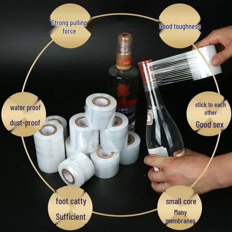 Transparent Stretch PE Wrap: Leak-Proof Food Container Sealing Film