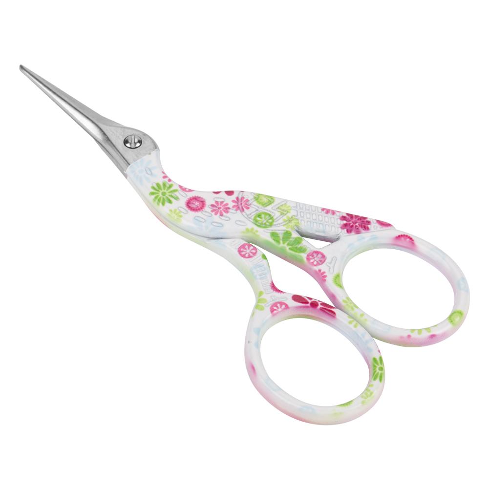 

Мини Цветные Вышивальные Ножницы из Углеродистой Стали в Форме Журавля(точечный белый фиолетовый)