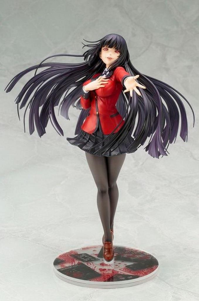 ARTFX J Kakegurui Yumeko Jabami Limited To Kotobukiya Shop Bonus Changing Included Scale PVC Painted Finished Figure "expression Parts" 1/8