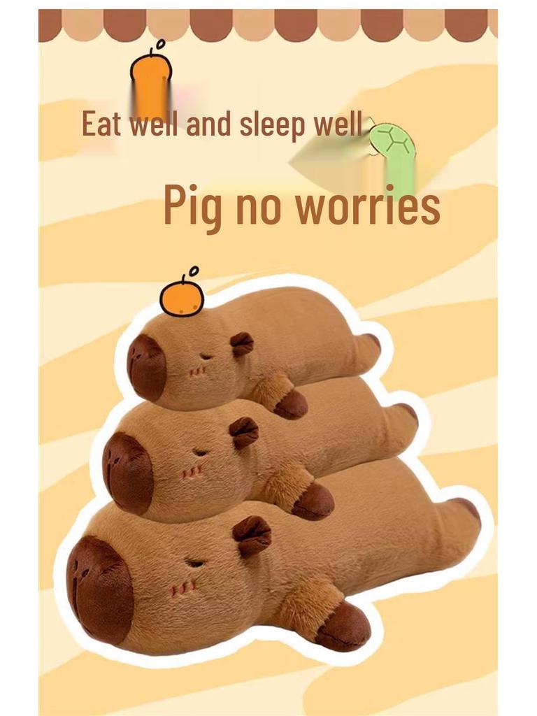 Capybara Cappy Hug Plush Pillow for Girls and Boys