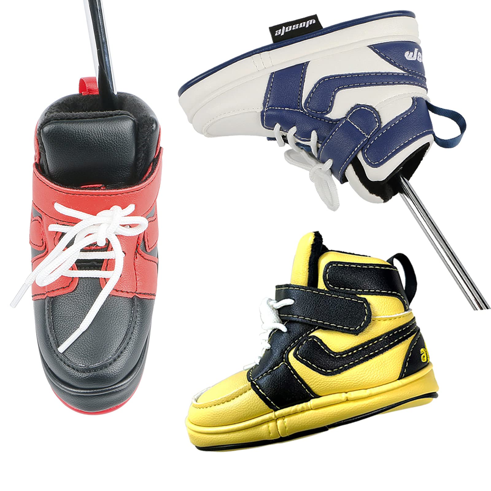 

Чехол для гольфа, чехол для головки клюшки, чехол для паттера, совместимый с обувью Scotty Cameron Odyssey с кнопочным типом (синий)