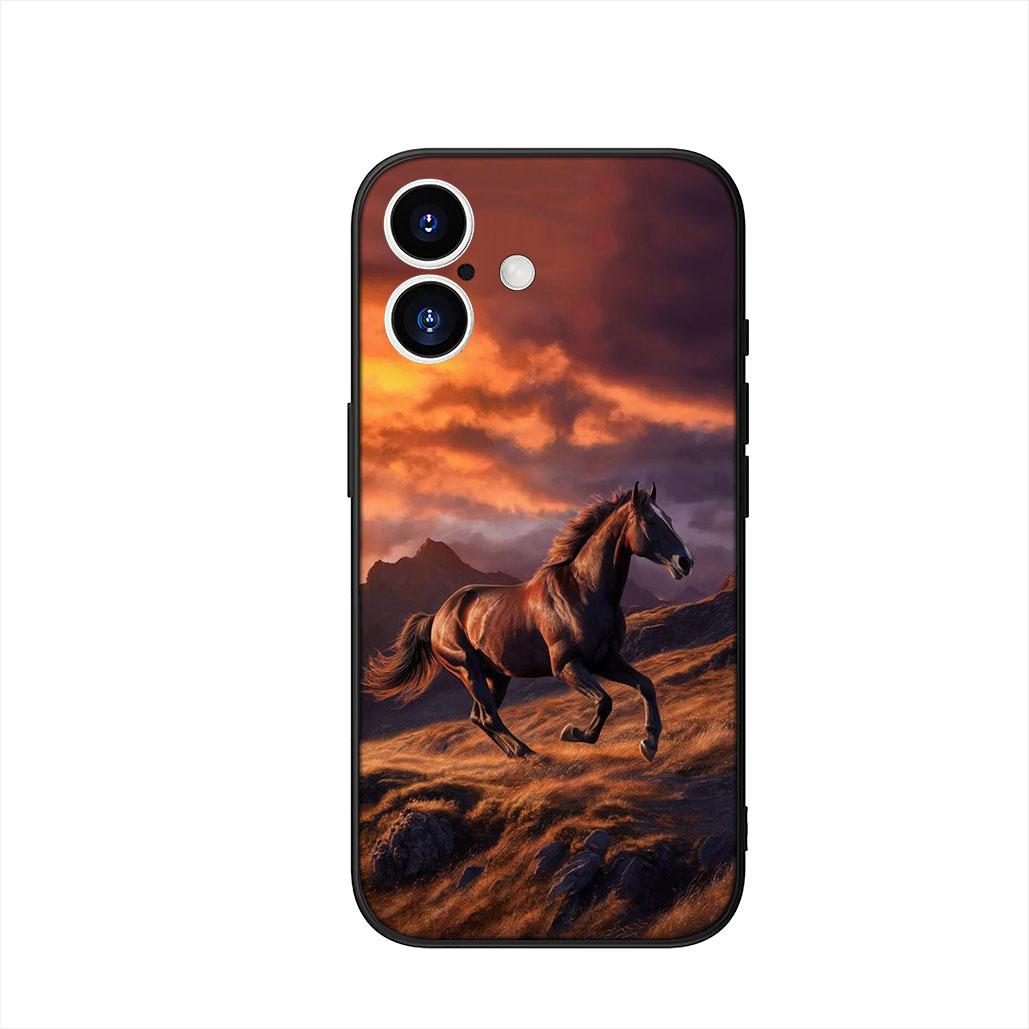 

Running Wild Free Horse Case for Motorola Moto G54 G05 G24 G67 G55 G75 G85 G15 G57 G86 Power Edge 50 30 Ultra Fusion neo Pro Motorola Moto G54 Power