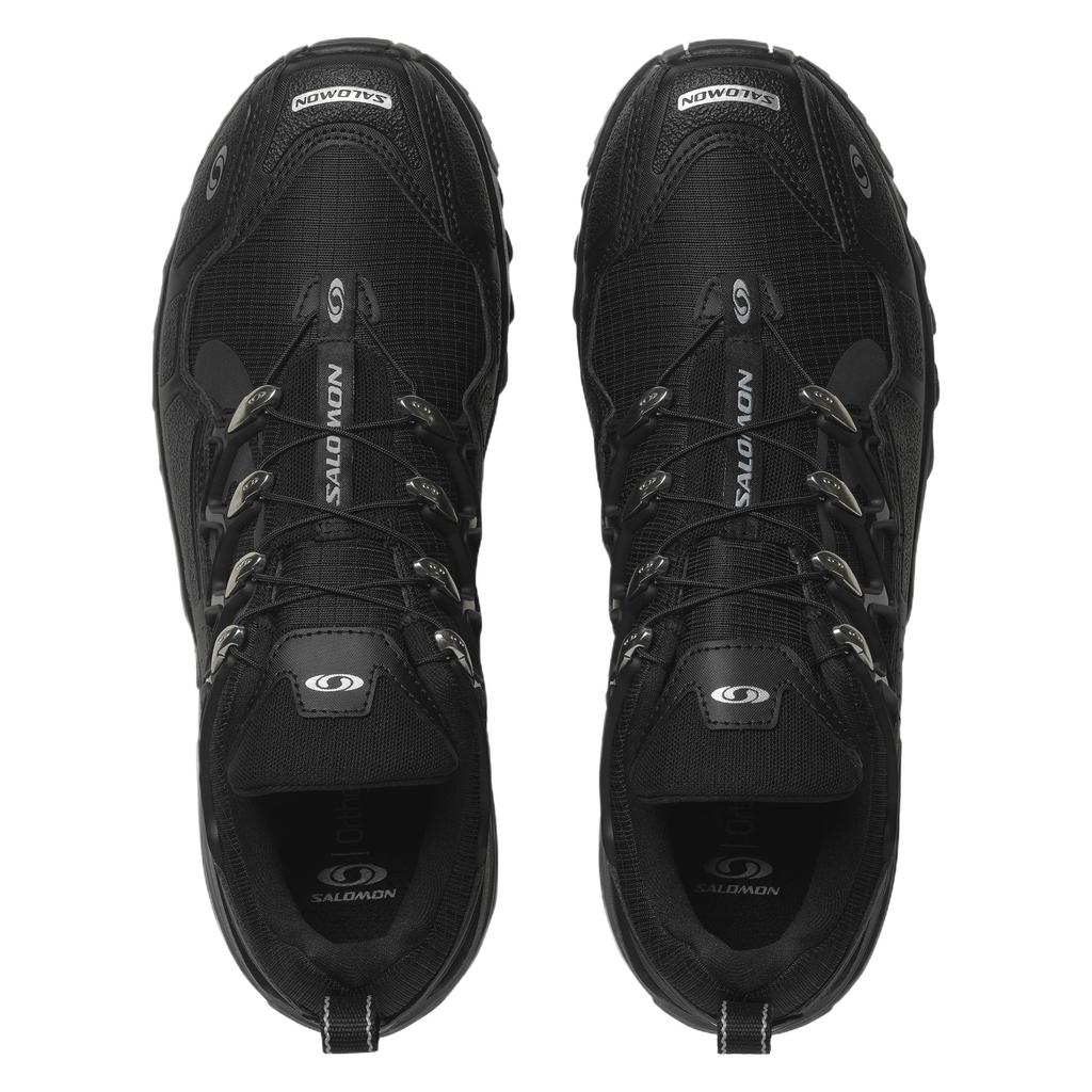 New SALOMON ACS + Abrasion Resistant Low Top Running Shoes Unisex Black 476766