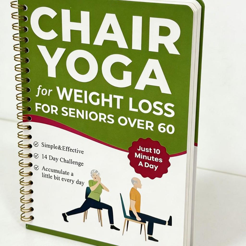 Stoelyoga voor Gewichtsverlies: Gidsnotitieboek voor senioren