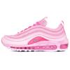 Air Max 97 Mesh Abrasion Resistant Breathable Balance Low Top Running Shoes Unisex Pink White 921826-101(TeamTen-)