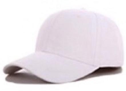 Cheap Pure Color Blank Baseball Cap logo Custom Embroidery Screen Print Cap Team Cap 58cm белый