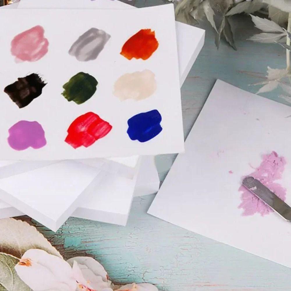 500Pcs Waterproof Nail Polish Color Mixing Tray  For Foot, Hand, and Nail Care