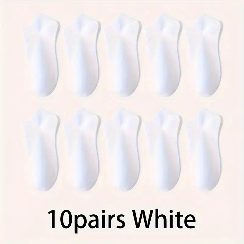 5/10-Pack Unisex Comfort-Fit Ankle Socks For All, Breathable & Lightweight - Ideal For Sports & Daily Wear