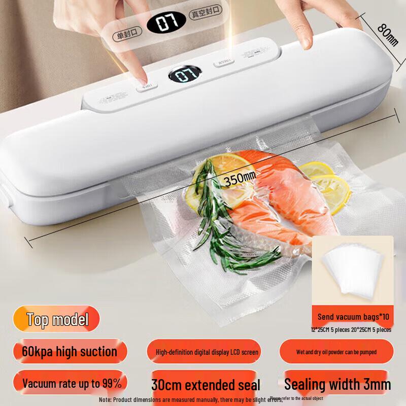 Automatic Vacuum Food Sealer Machines & Food-Grade Bags