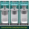 Odor-Proof Sealing Ring for Washing Machine and Floor Drain - Insect and Odor Stopper for Sewer Pipes