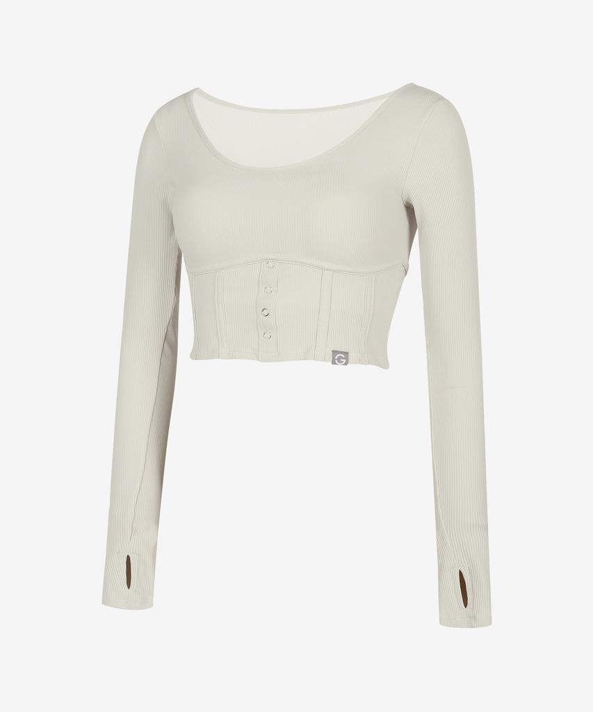 Grande Line Elflex Rib Corset Long Sleeve_4 Colors