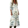 Lässiges lockeres Maxikleid für Damen für den Alltag