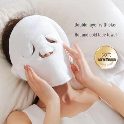 Heated Facial Towel Mask for Skin Treatment with Hot & Cold Steam