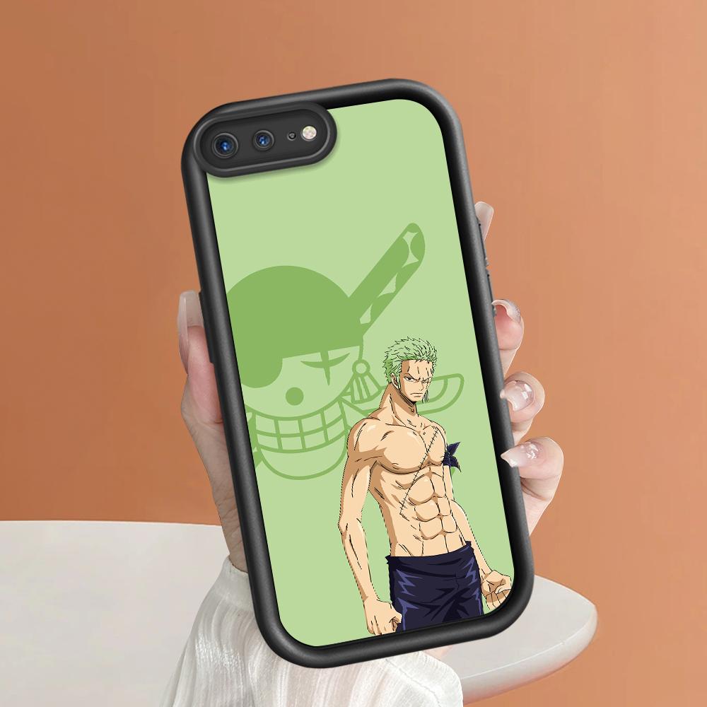 Cartoon Zoro Pattern Phone Case for iPhone Samsung Galaxy Xiaomi Redmi POCO HUAWEI Honor Shockproof Rubber Soft Flexible Cover Casing