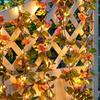 LED LED Rose Lights Floral Garland Waterproof Decorative Light  Yard Decoration