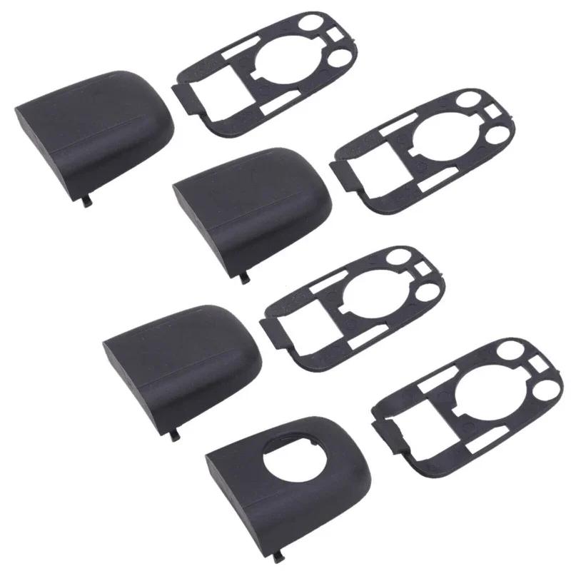 Car Door Handle End Cap Trim Kit with Stopper 9101AA for Peugeot Citroen 307 C2 C3