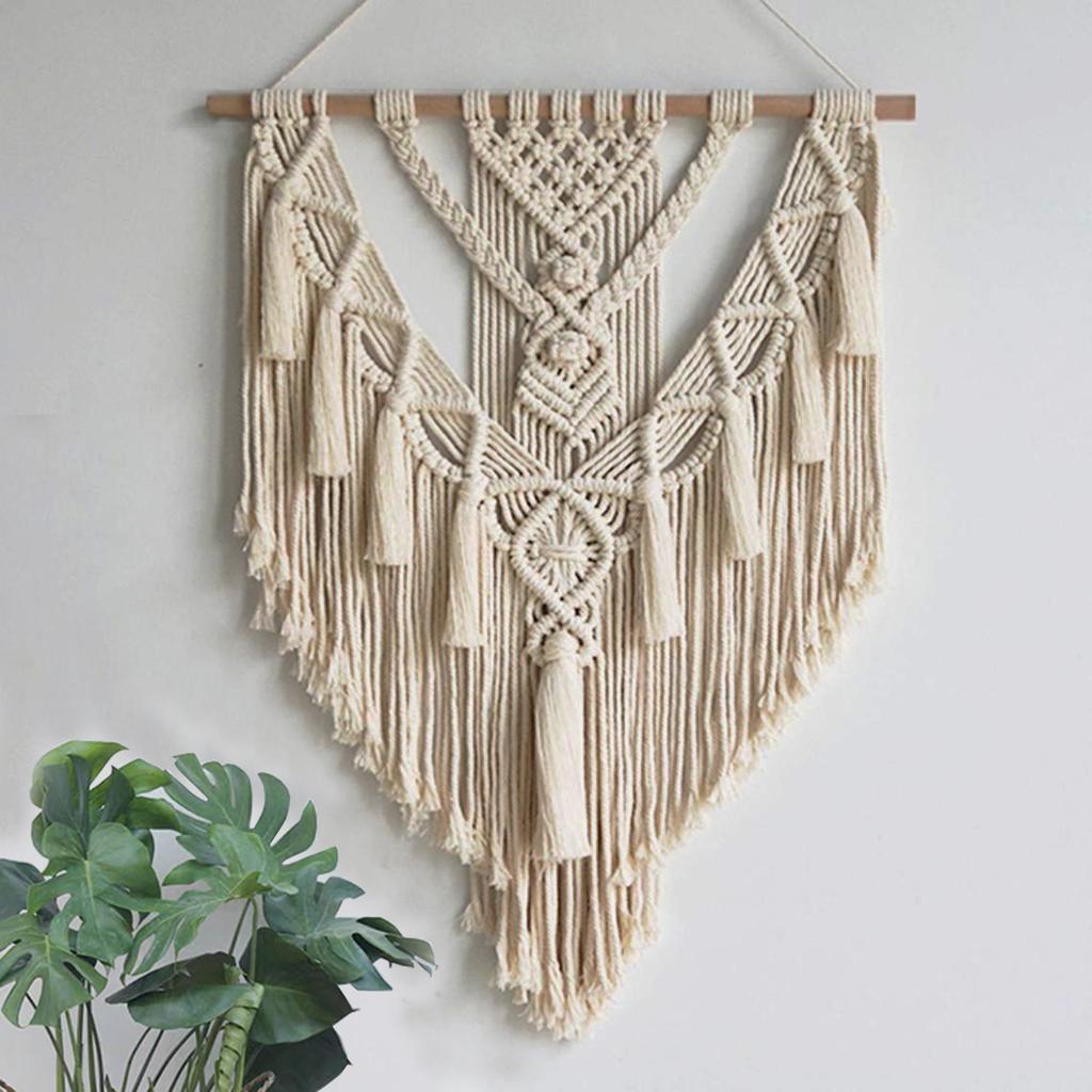 Bohemian Handmade Weaving Home Decoration Tapestry-Wall Carpet for Homestay Room Decor High-Quality Foreign Trade Source Product