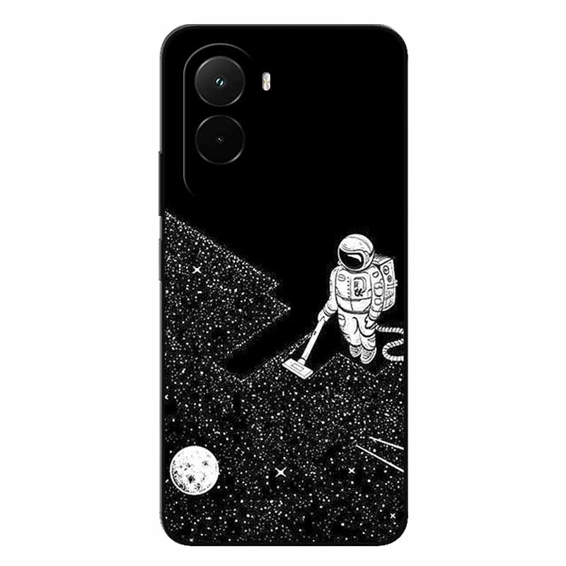 Soft Case For Xiaomi Poco M7 4G Cartoon Back Cover For PocoM7 M7 Silicone Bumper Protective Shockproof Capa Pocom7 4G Lion Coque