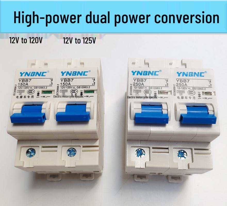 

Перемикач подвійної батареї для електричного трициклу – Ємність 100A/200A/250A YN100A Dual Battery Switch