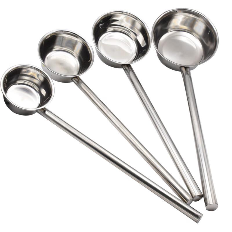Thickened Stainless Steel Long-Handle Serving Spoon
