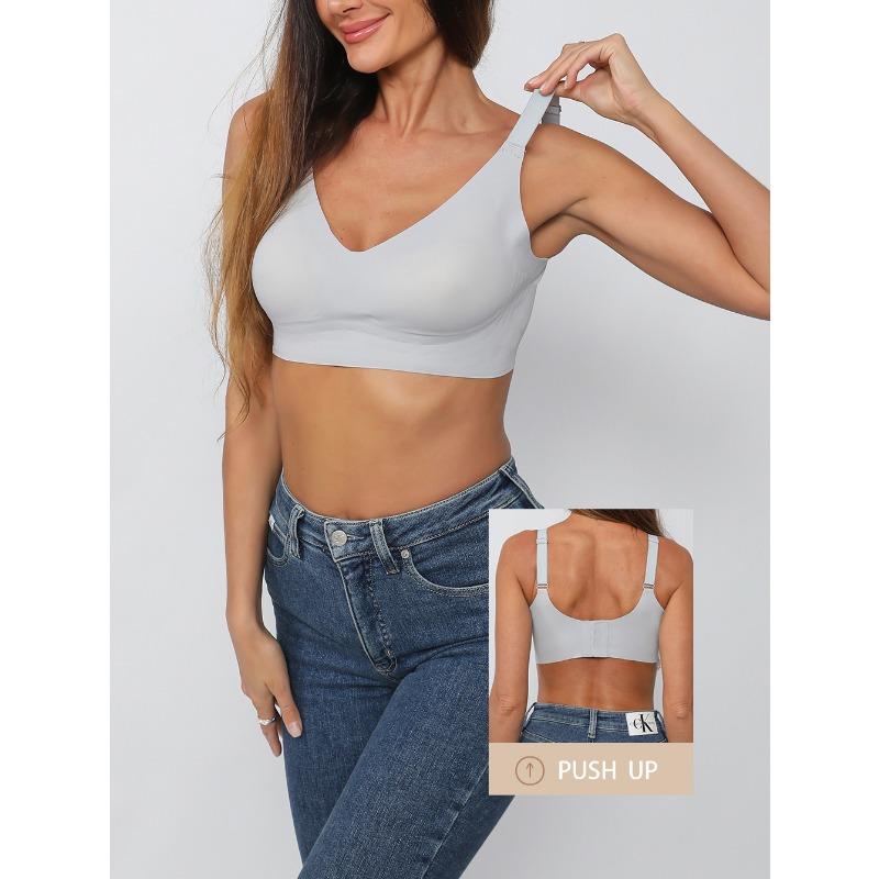 Plus Size Wireless Seamless Push Up Bra For Women