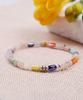 Color Mix Gemstone Bead Bracelet (PLT-BR-077_YL)