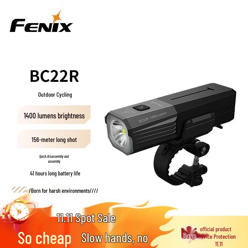 Fenix BC22R Quick-Release Bicycle Front Light