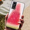 For ZTE Axon 30 5G Case Axon30 Cool Painted Silicone TPU Soft Cover for ZTE Axon 30 30S Cases Black Protective Phone Shells