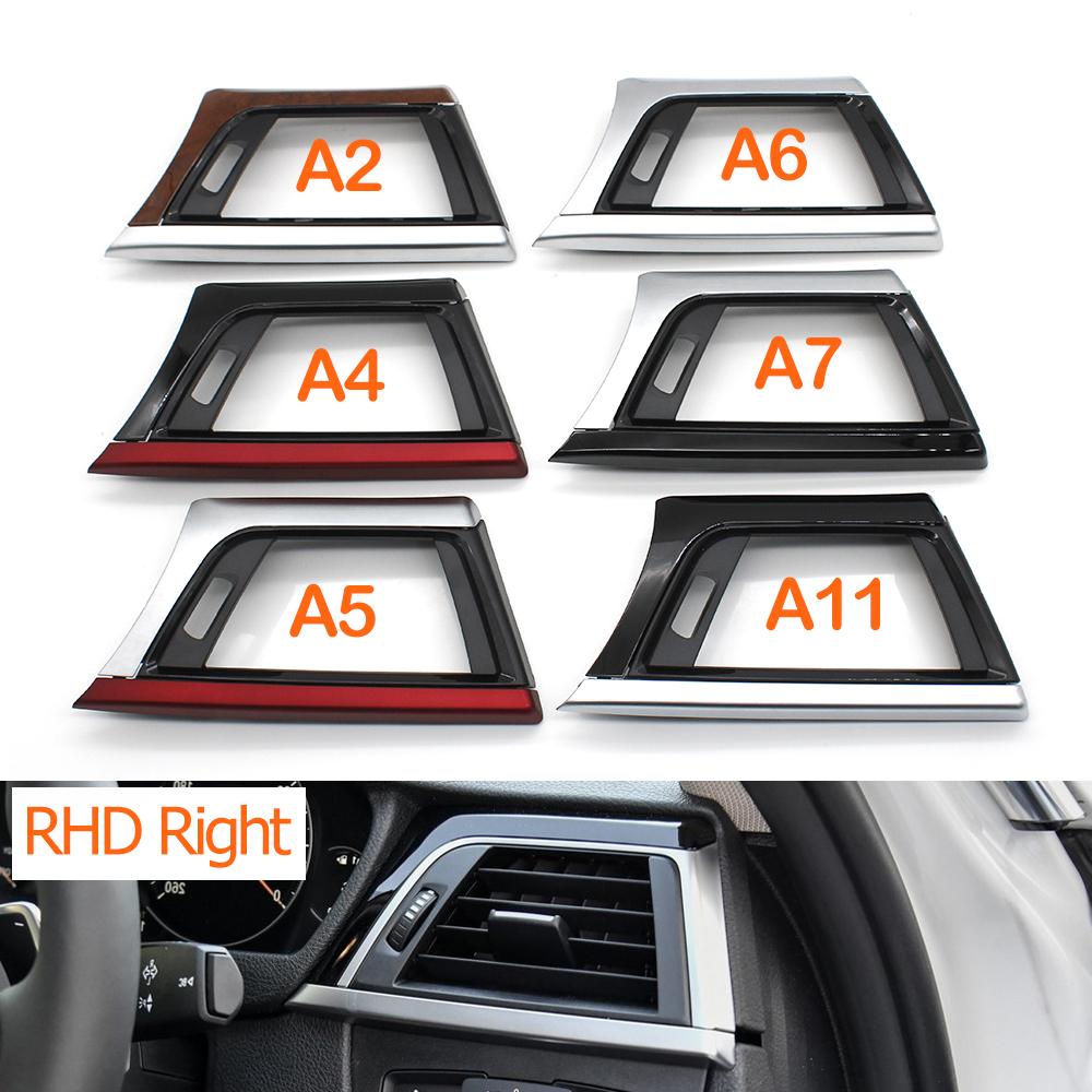 RHD Car Air Conditioner Front Left Right AC Vent Grille Outlet Panel Frame Cover For BMW 3 4 Series F30 F31 F34 F32 F33 F36 F80