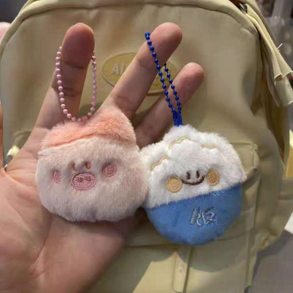 Jewelry Good Food Stuffed Doll PP Cotton Backpack Plush Pendant Female Lady Girl