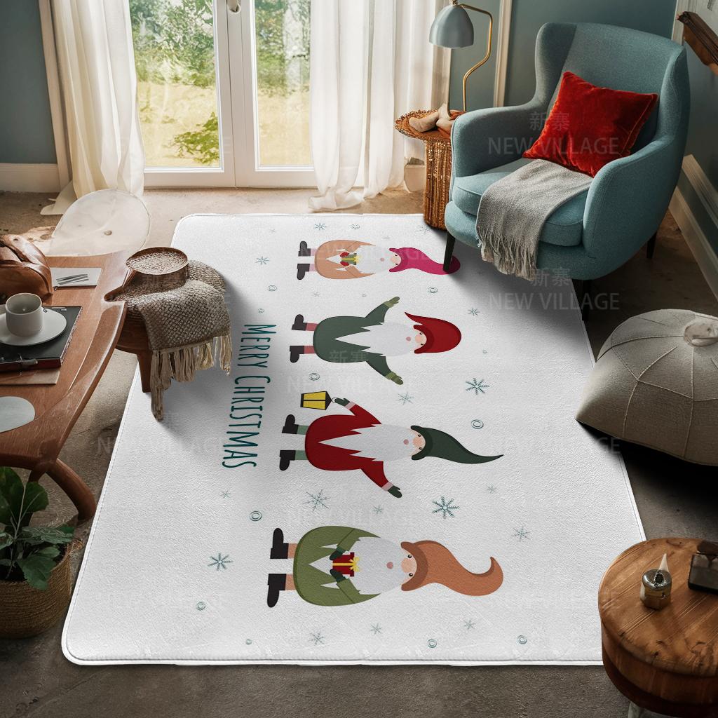 Koberec ke vchodu do domu Rohožka ke dveřím do domu Obývací pokoj Vana Koupelna Protiskluzové koberce s absorpcí vody vana Veselé Vánoce zima