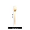 Zhaoran 304 Stainless Steel Golden Coffee Spoon