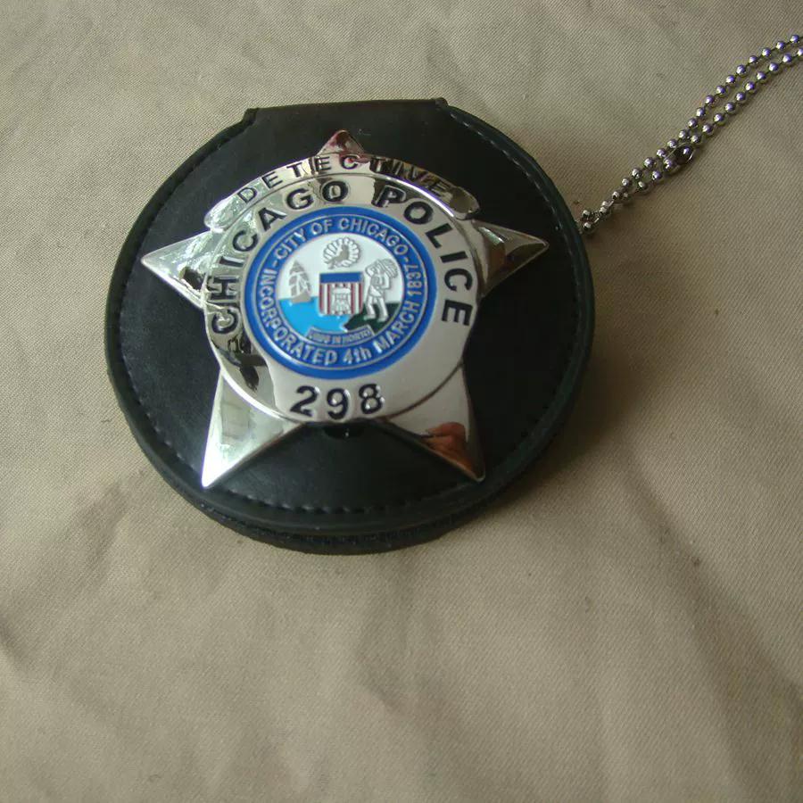 

Значок Сан-Франциско, США, Значок капитана Лас-Вегаса, Металлический значок, Значок в кожаном футляре