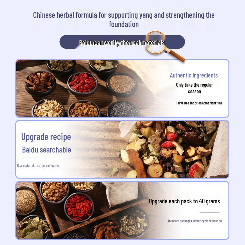 YaoChen Men's Herbal Foot Soak Packs