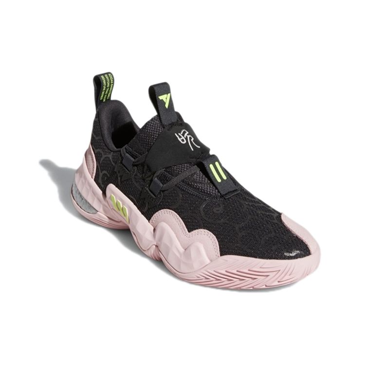 Adidas Pantofi de Baschet Retro din Material Textil Trae Young 1.0 Adidași pentru Bărbați Negru Roz GY3416