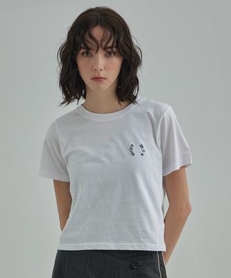 Mualeumoa Moire Blank Tee - White