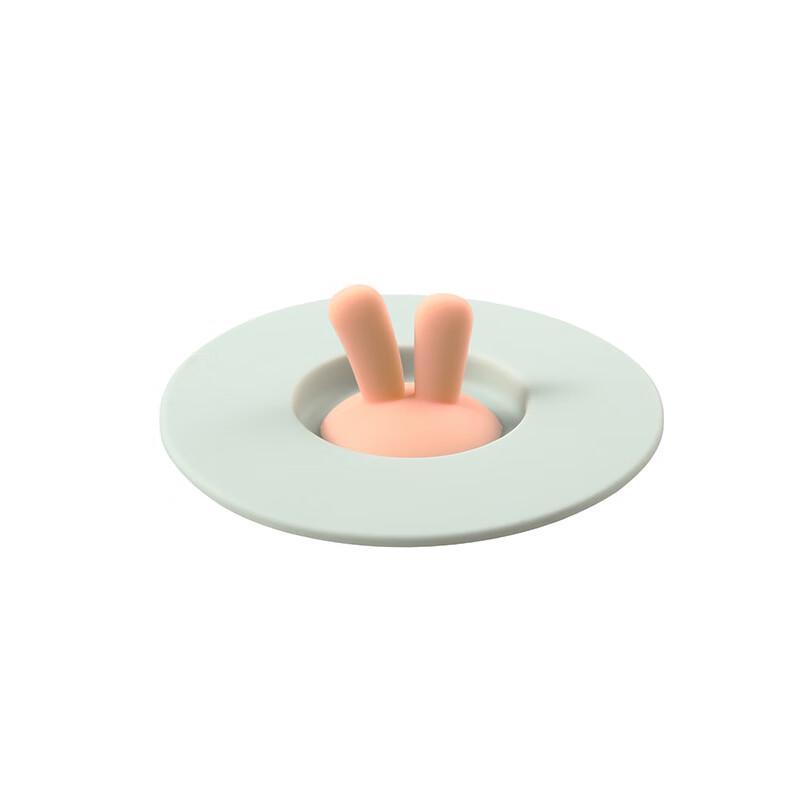 Cute Rabbit Silicone Cup Lids (2-Pack)