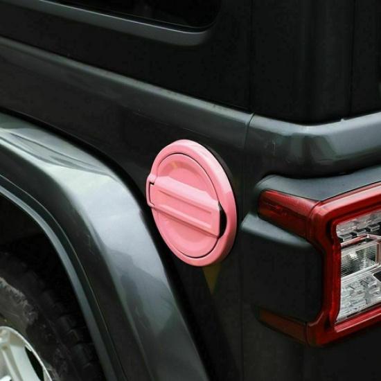 Filler Door Fuel Tank Lid Gas Cap Cover Trim for Jeep Wrangler JL Accessories