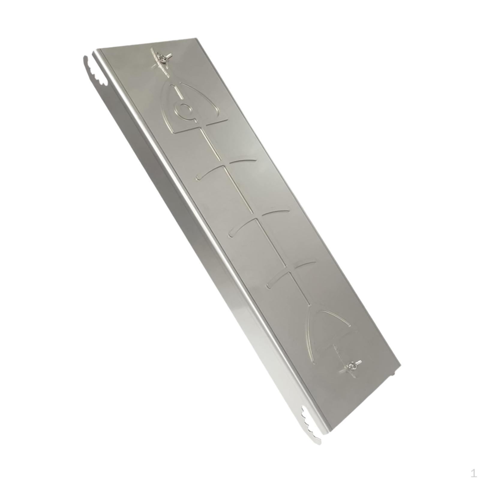 

Stainless Steel Flame Salmon Holder, Grilling Rack Heavy Duty Fire Basket for Picnic Grill