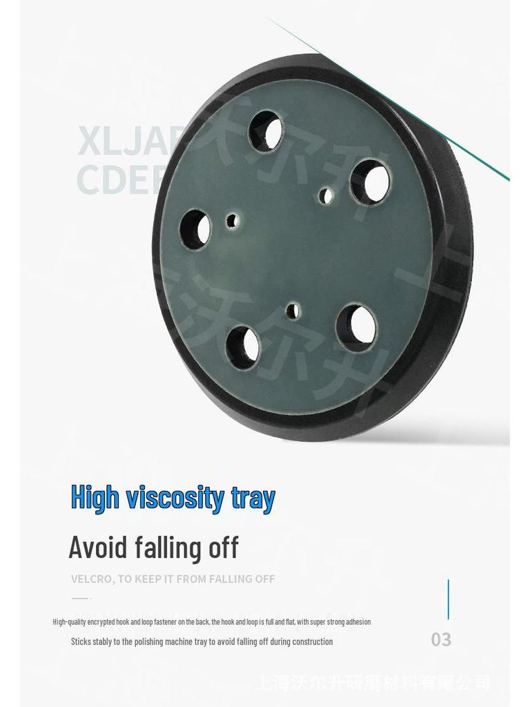 Compatible with DeWalt Grinding & Polishing Disc Machine, Sticky Disc Sandpaper Chassis.