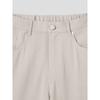 8SECONDS Back Elastic Wide Pants Beige