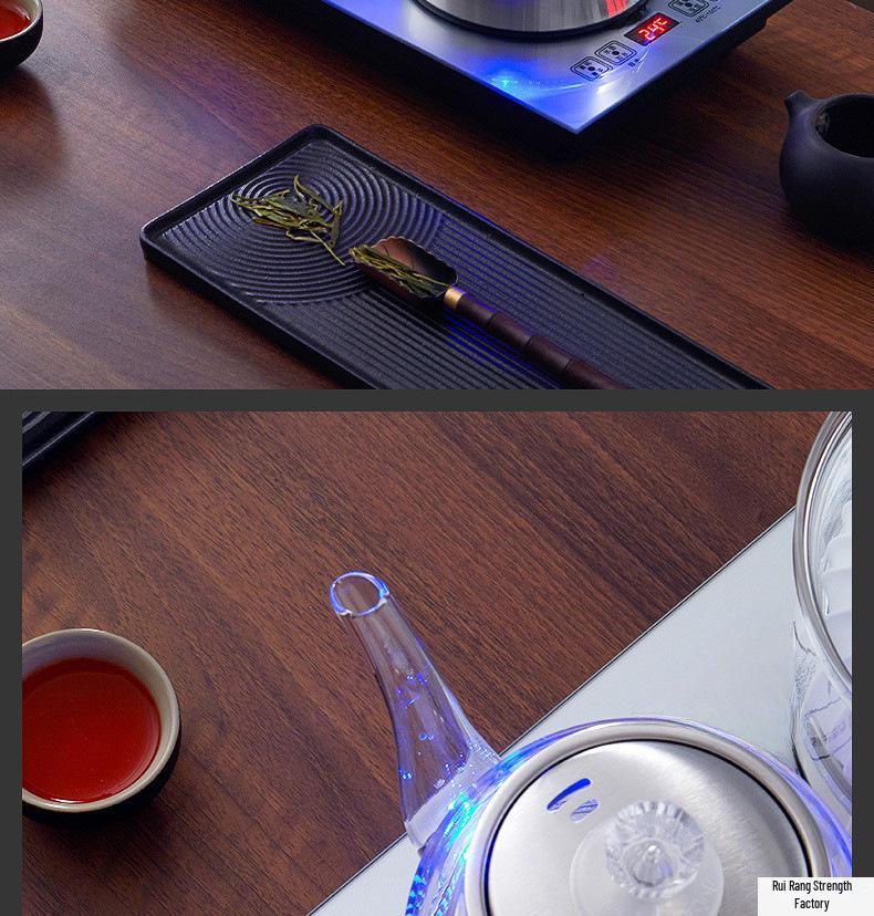 Electric Tea Brewer: Automatic Fill Kettle & Induction Stove
