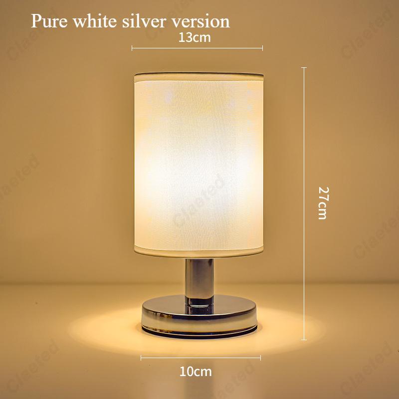 Creative and Minimalist LED Fabric USB Night Light Dormitory Study Bedroom Bedside Decoration Atmosphere Lighting Fixtures